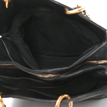 Chanel Caviar Quilted Grand Timeless Tote GTT Black 6 of 13
