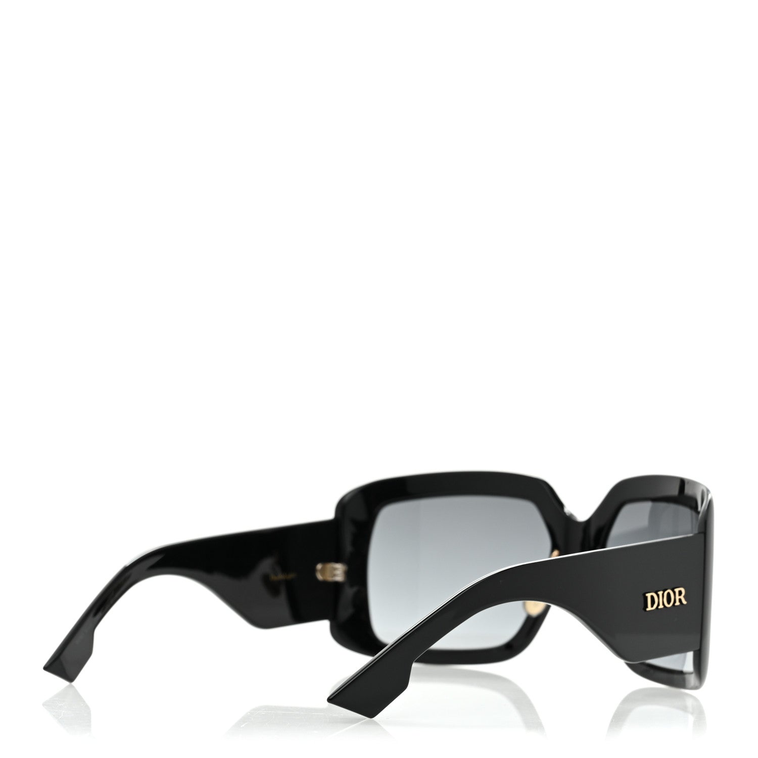 Christian Dior Acetate Dior SoLight2 Square Sunglasses Black 4 of 7