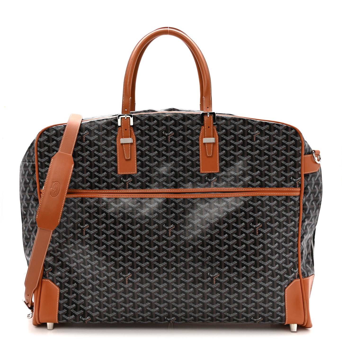 Goyardine Porte-Habits Garment Bag Black Gold