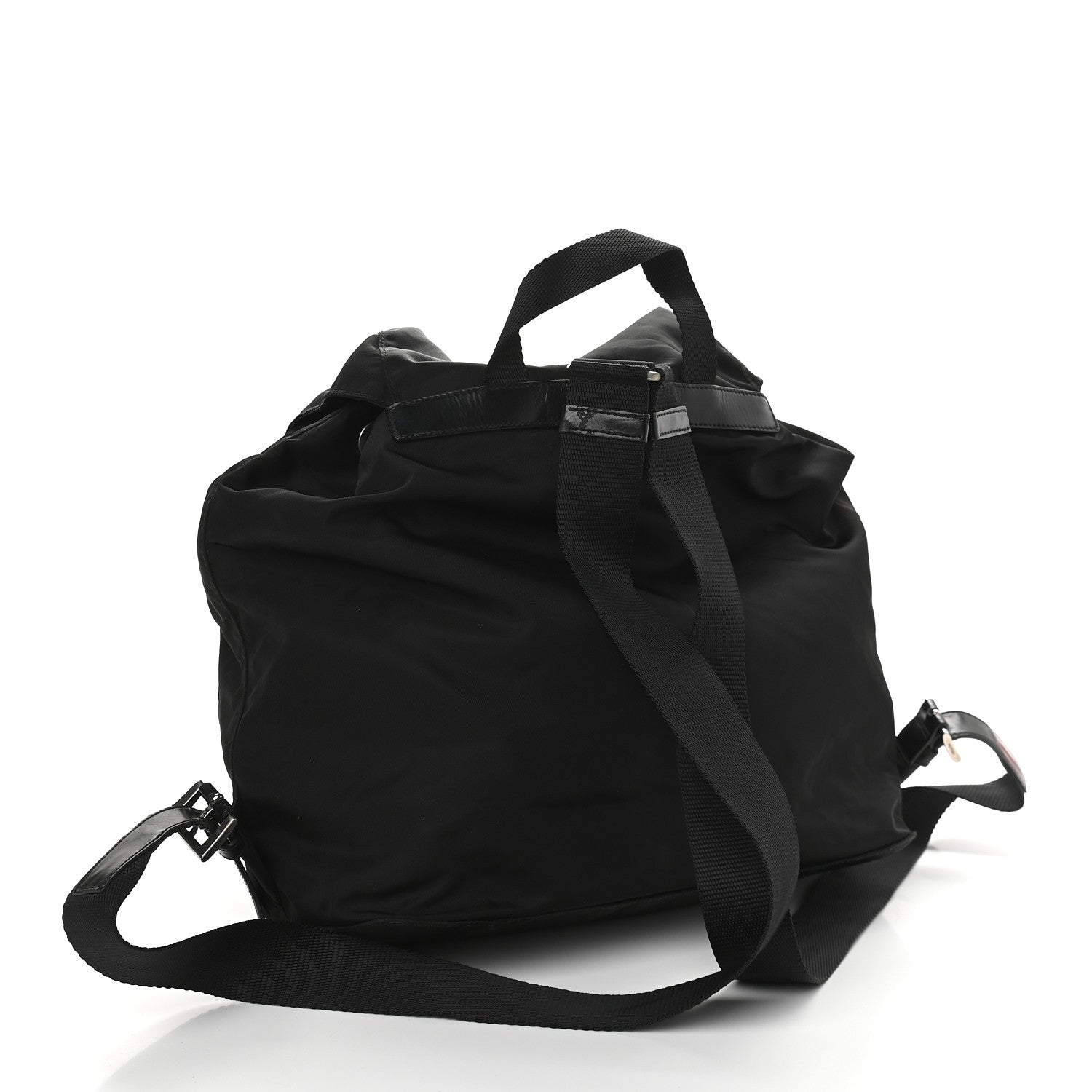 Prada Nylon Vela Backpack Black 3 of 11