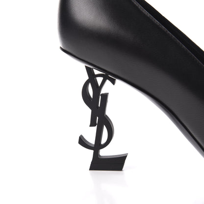 Saint Laurent Calfskin Opyum 85 Pumps 38.5 Black 9 of 10