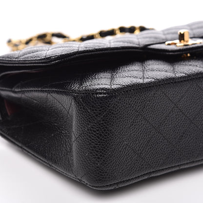 Chanel Caviar Quilted Medium Double Flap Black 8 of 10