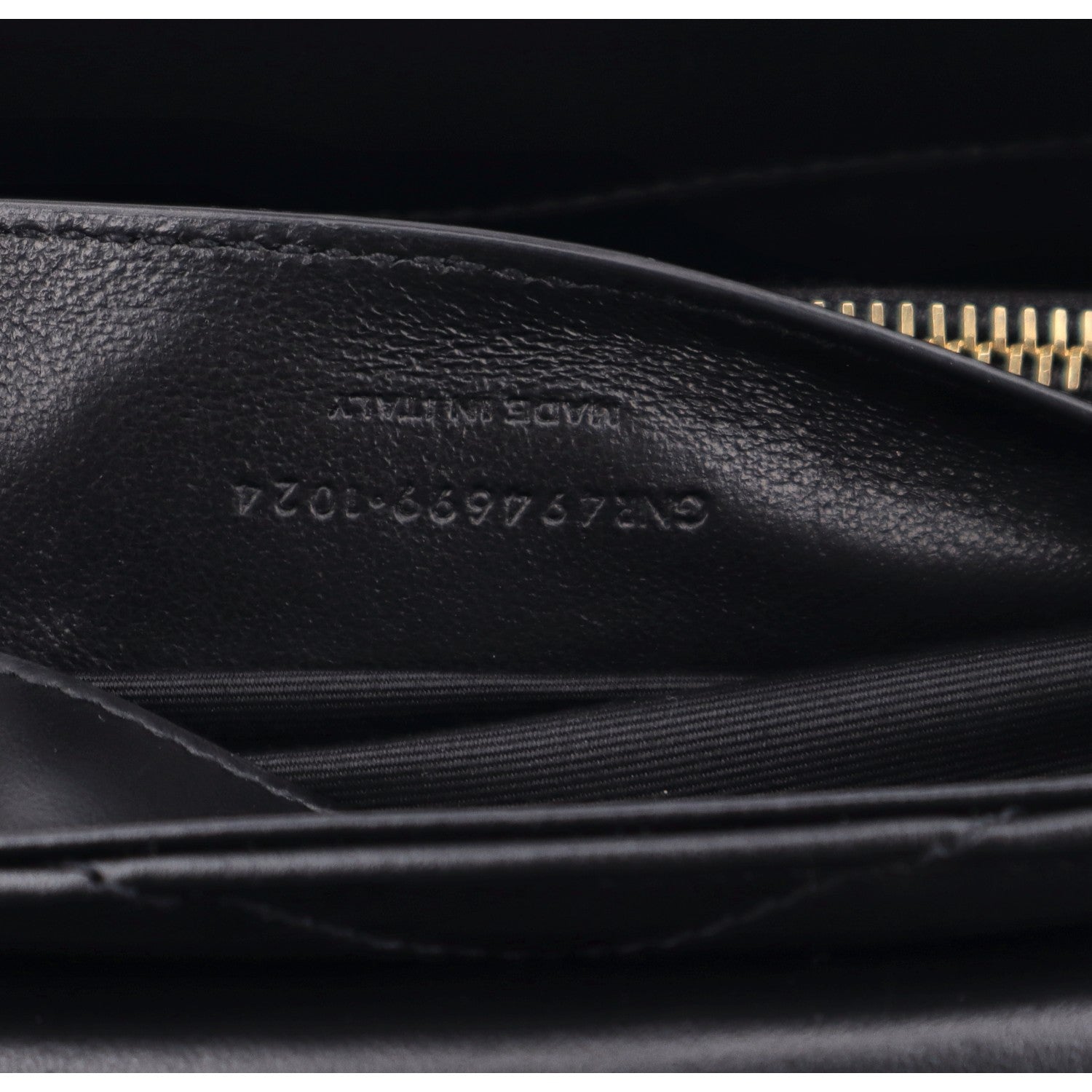 Saint Laurent Calfskin Y Quilted Monogram Small Loulou Chain Satchel Black 9 of 11
