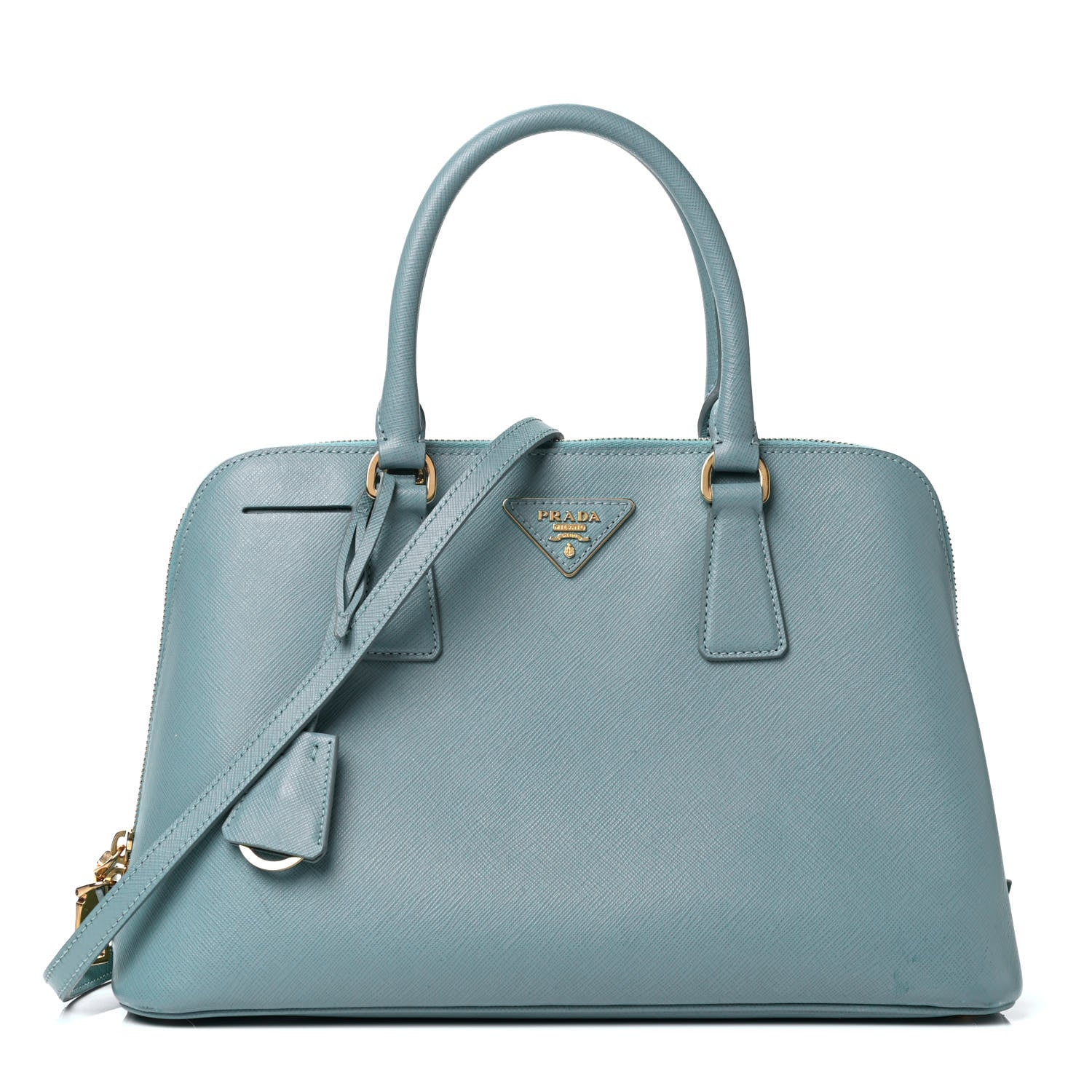 Prada Saffiano Lux Medium Promenade Tote Anice 1 of 4