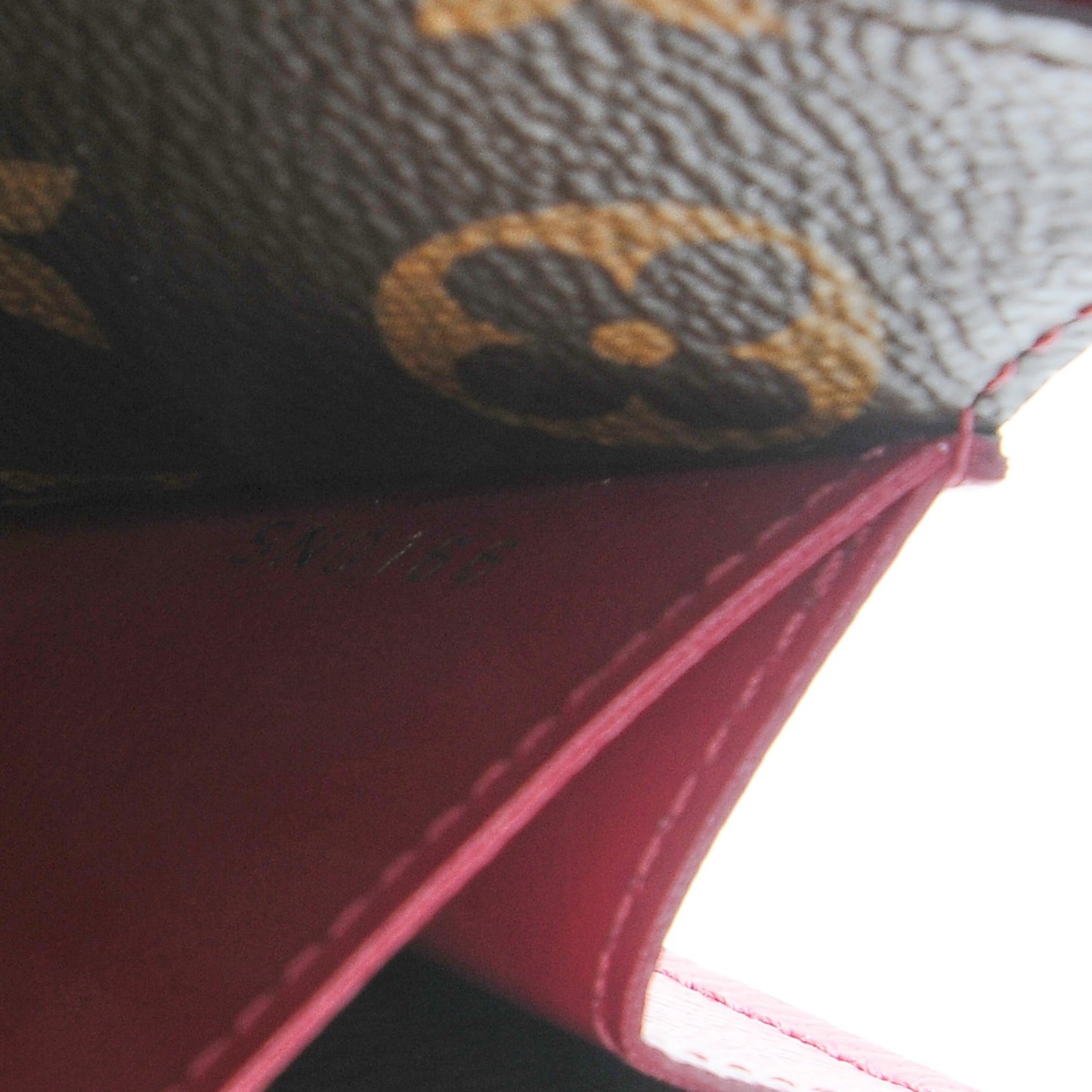 Monogram Emilie Wallet Fuchsia
