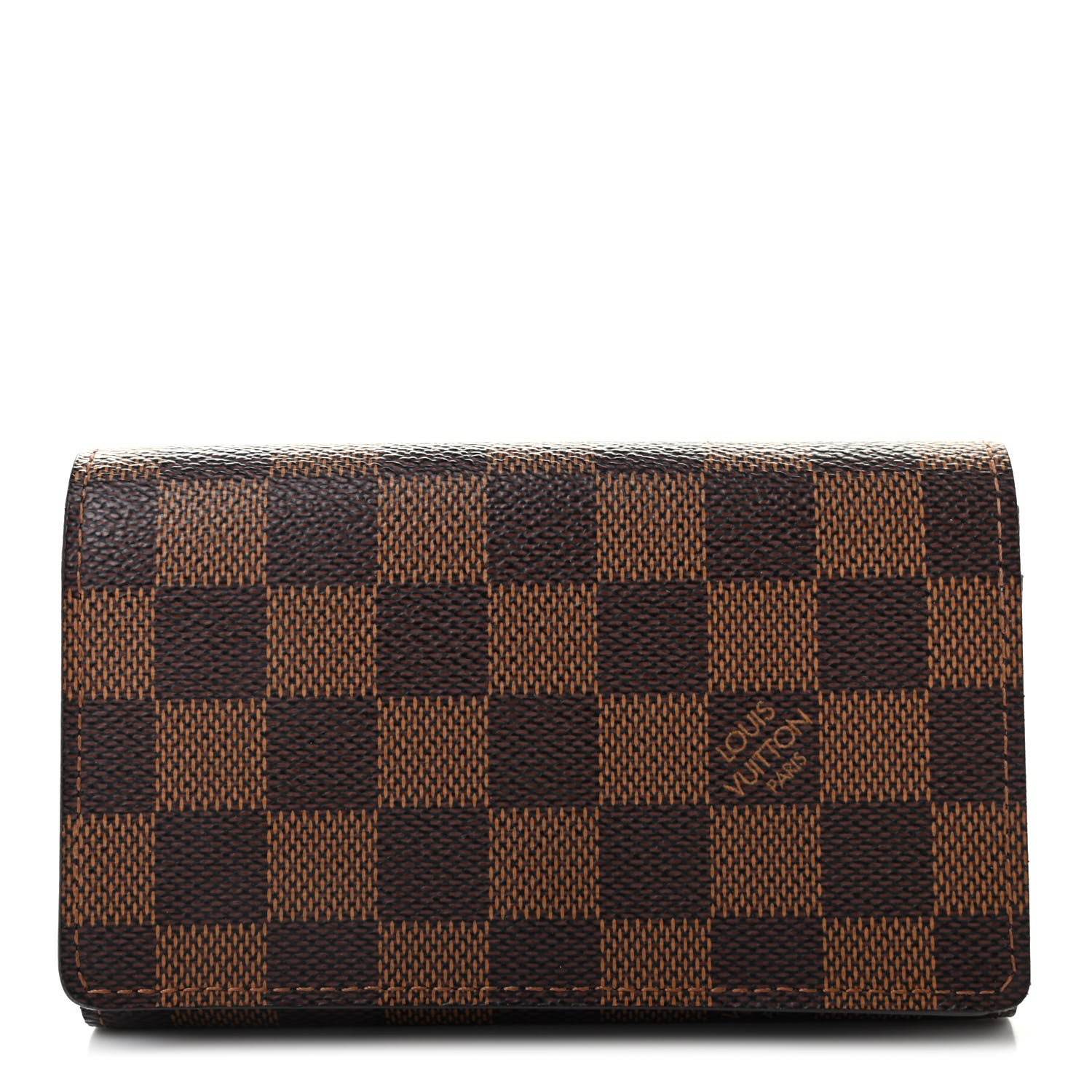 Louis Vuitton Damier Ebene Porte-Monnaie Billets Tresor Wallet 1 of 9