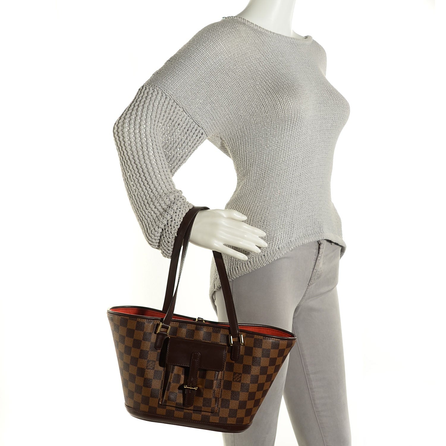 Louis Vuitton Damier Ebene Manosque PM 9 of 14