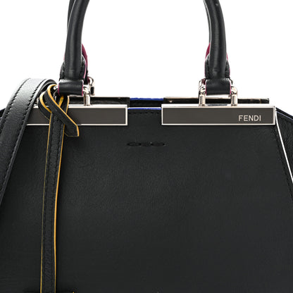 Fendi Vitello Dolce Mini 3Jours Tote Black 8 of 12