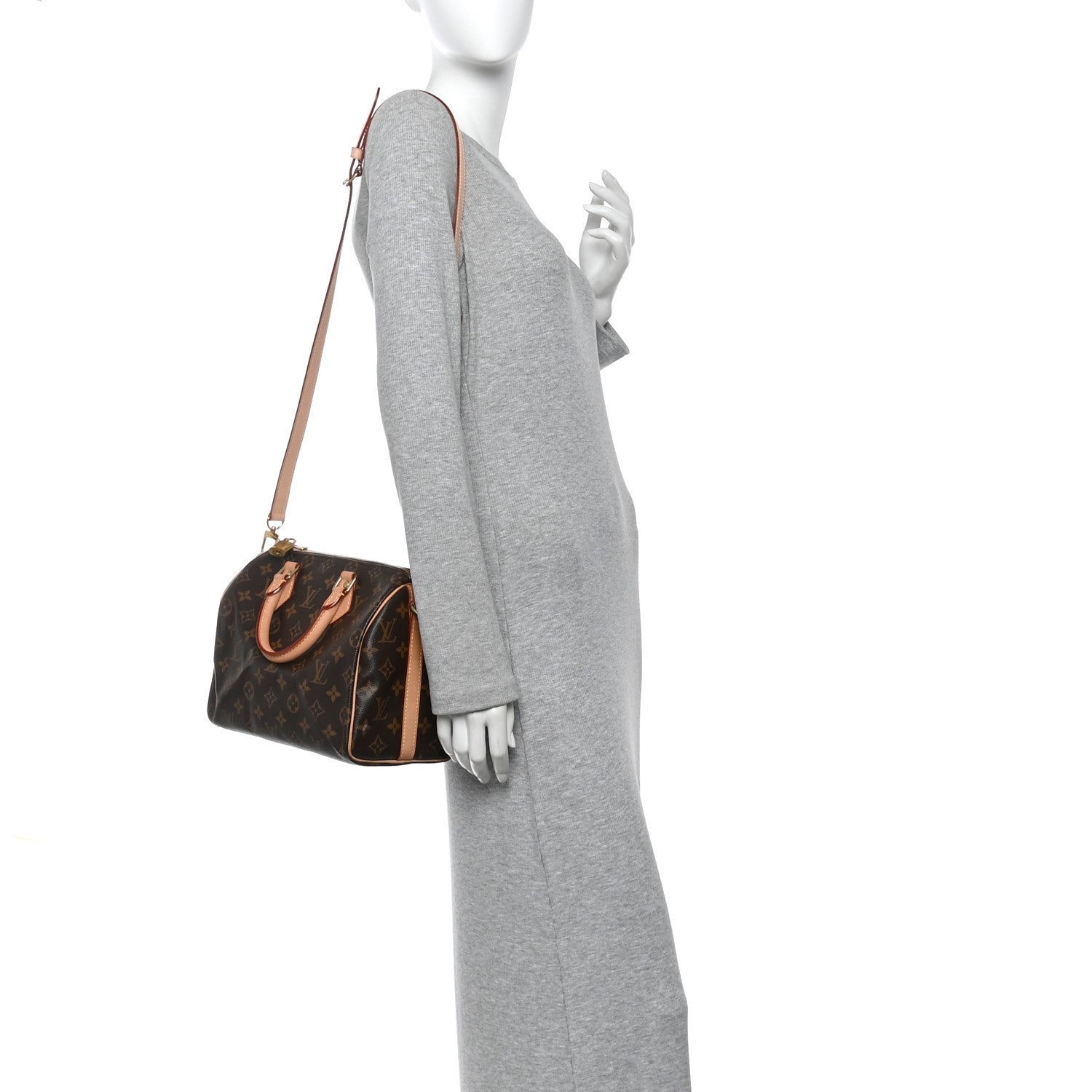Louis Vuitton Monogram Speedy Bandouliere 25 2 of 11