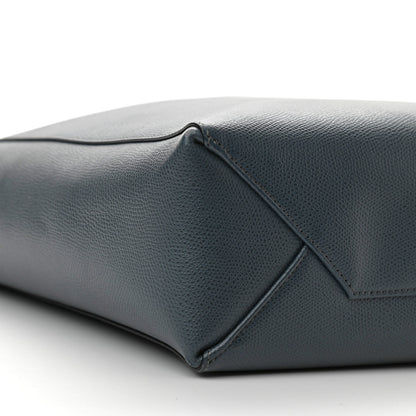 Celine Grained Calfskin Small Vertical Cabas Storm 10 of 11