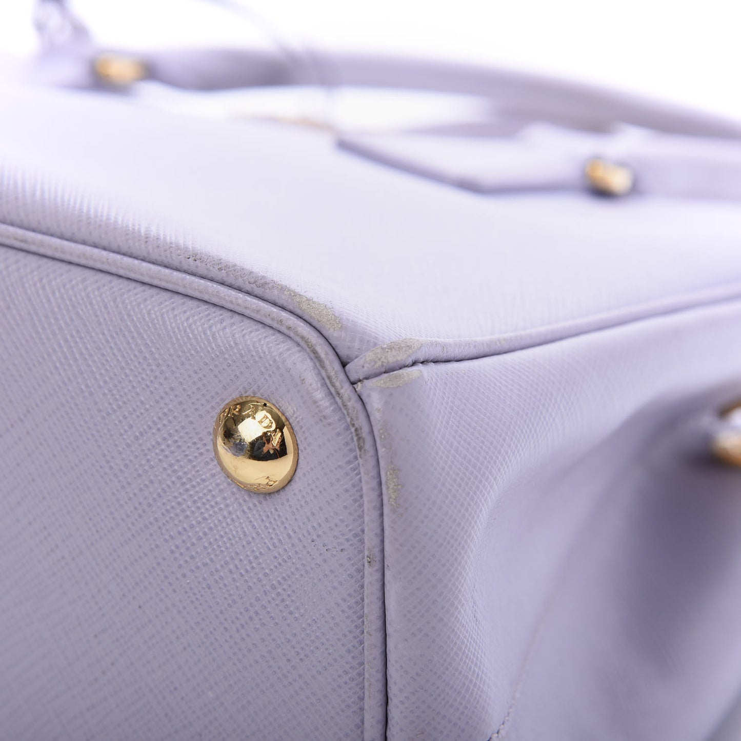 Saffiano Small Galleria Double Zip Tote Glicine