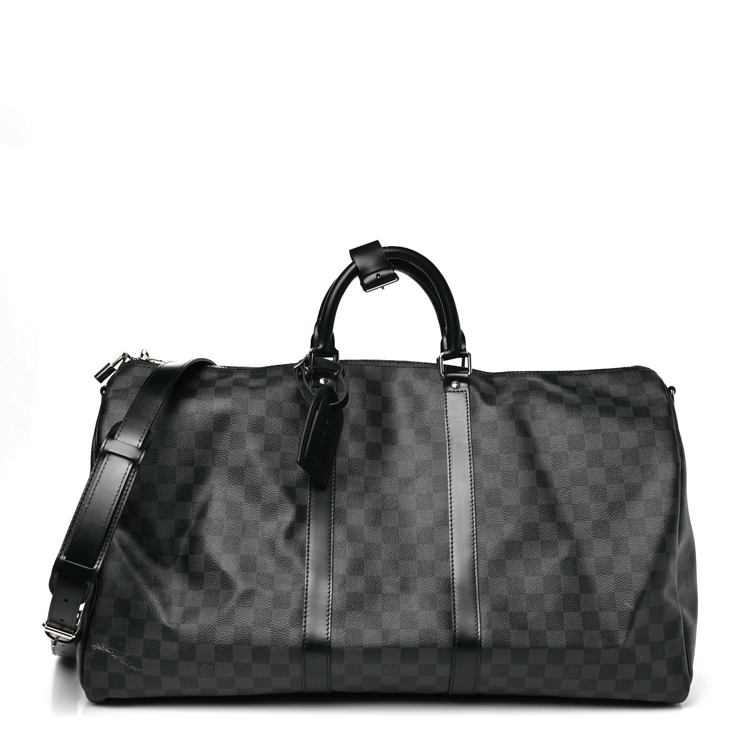 Louis Vuitton Damier Graphite Keepall Bandouliere 55 1 of 9