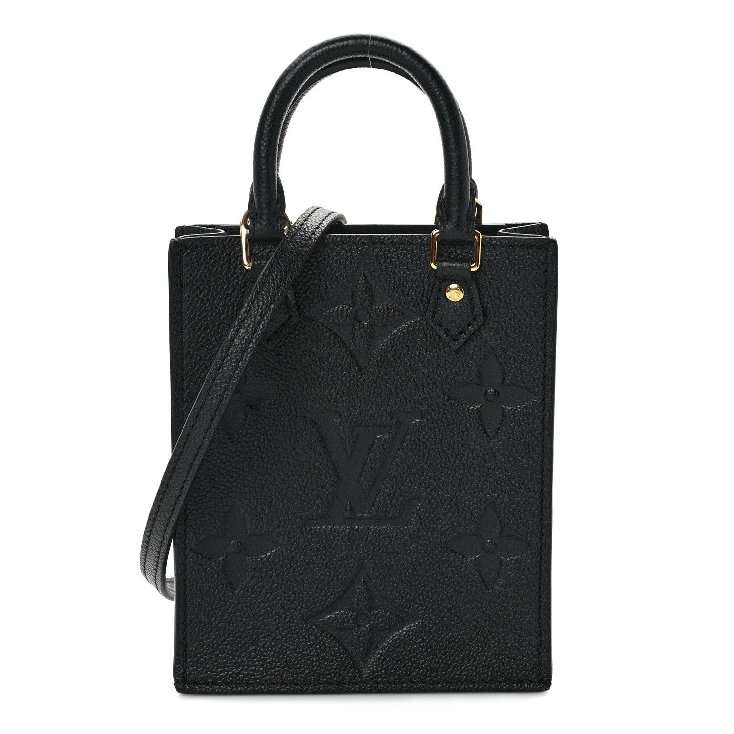 Louis Vuitton Empreinte Monogram Giant Petit Sac Plat Black 1 of 10
