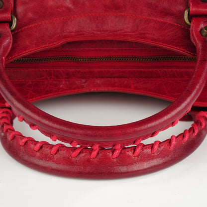 Balenciaga Chevre Classic Hardware City Rouge Theatre 5 of 8