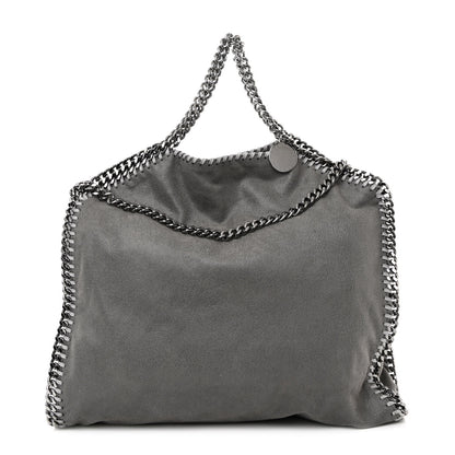 Stella McCartney Shaggy Deer Falabella Fold Over Tote Grey 1 of 10