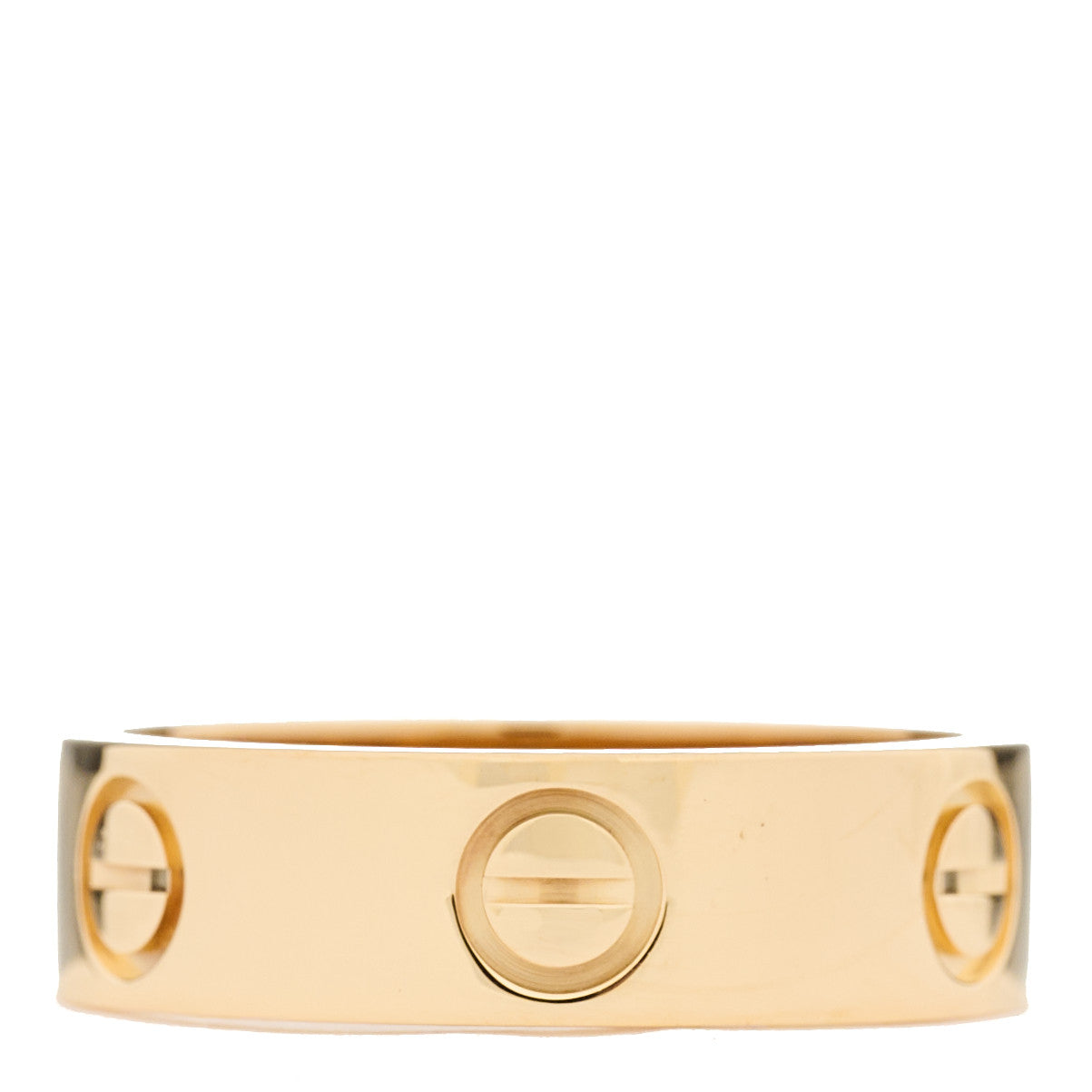 18K Yellow Gold 5.5mm LOVE Ring 53 6.25