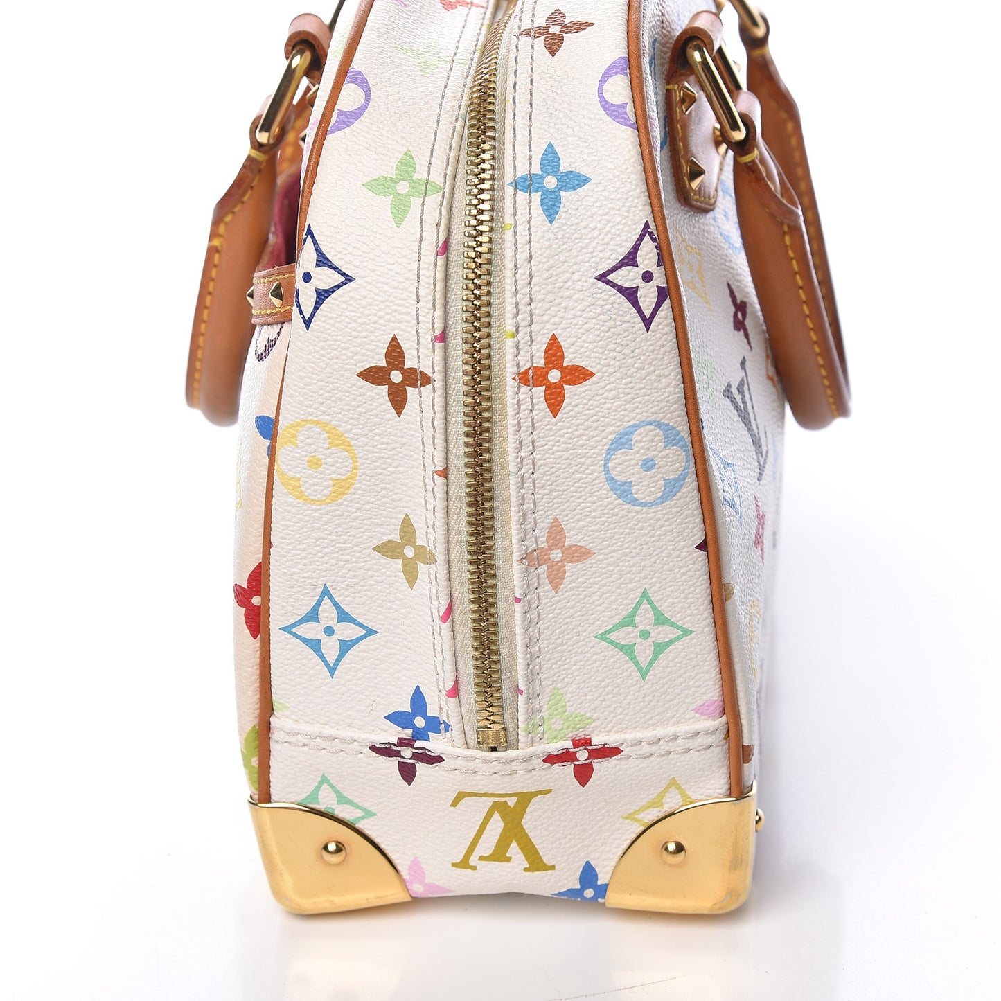 Monogram Multicolor Trouville White