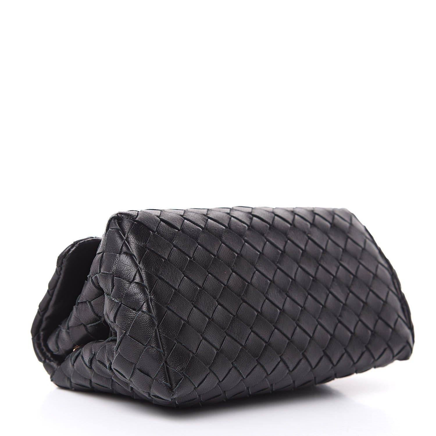 Bottega Veneta Nappa Intrecciato Cosmetic Case Black 4 of 10