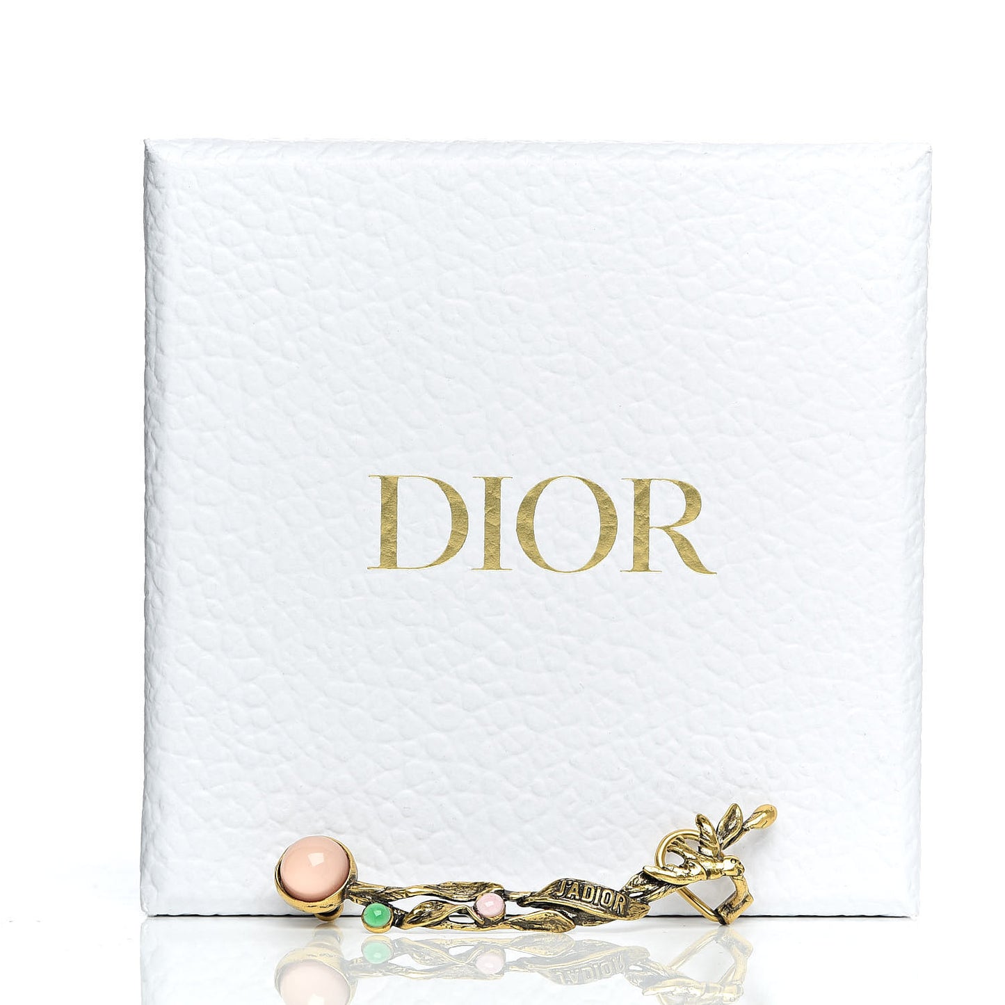 Metal Resin J'Adior Climber Earring Aged Gold