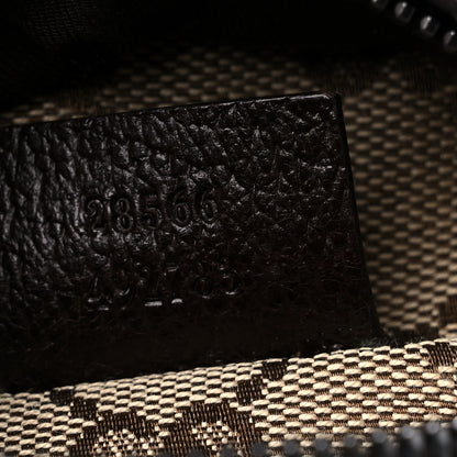 Gucci GG Monogram Double Pocket Belt Bag Dark Brown 10 of 15