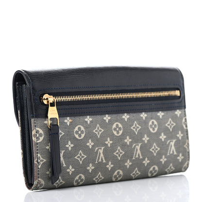 Louis Vuitton Mini Lin Wallet Navy 3 of 10