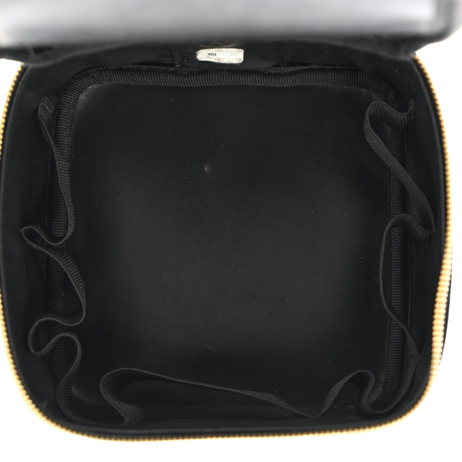 Chanel Caviar CC Vanity Cosmetic Case Black 5 of 9