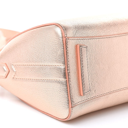 Givenchy Metallic Sugar Goatskin Mini Antigona Light Pink 8 of 21