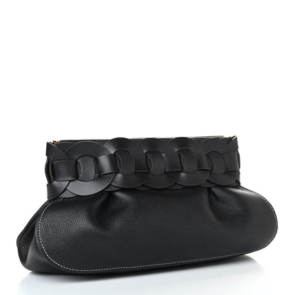 Chloe Grained Calfskin Darryl Clutch Black 2 of 4