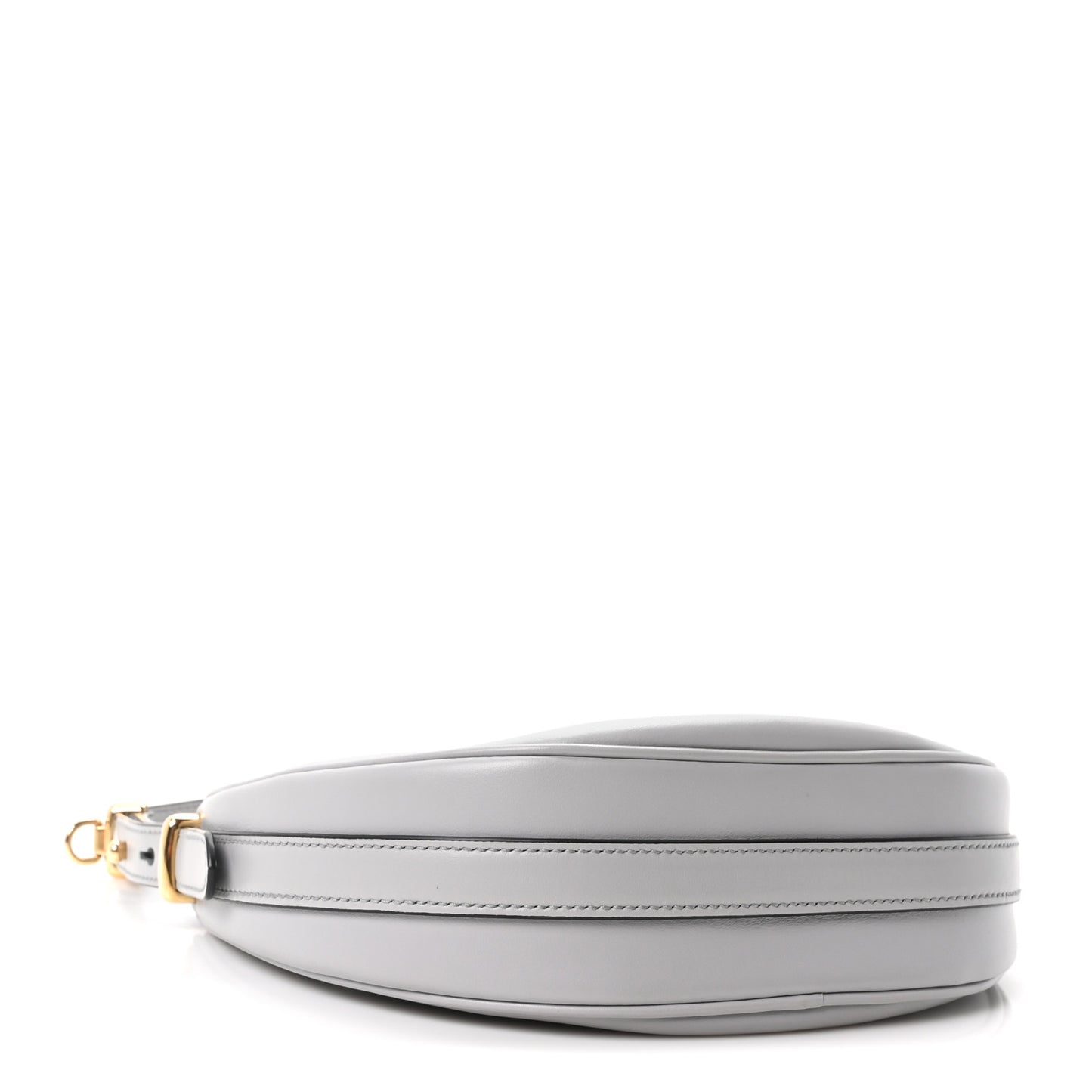 Soft Calfskin Arque Shoulder Bag Ardesia