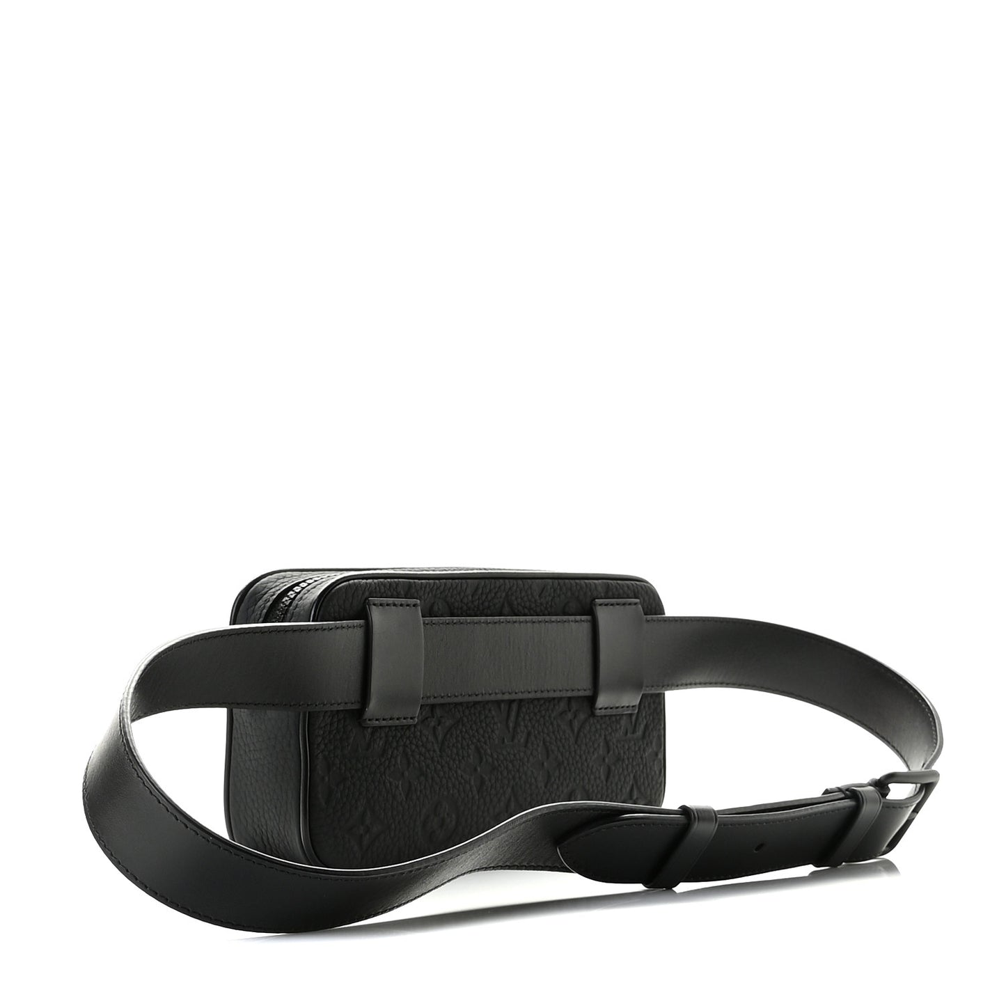 Taurillon Monogram Uniformes Solar Ray Soft Pochette Volga Belt Bag Black