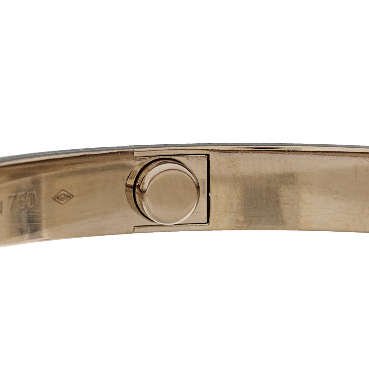 18K White Gold LOVE Bracelet 18