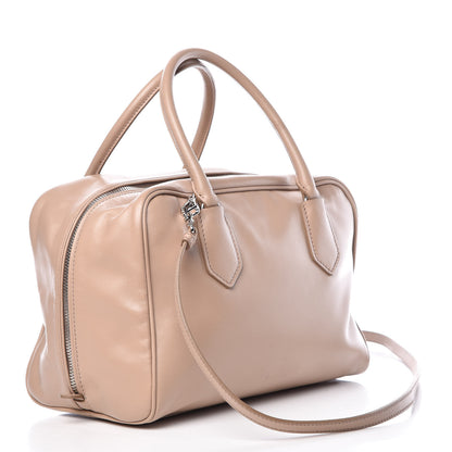 Prada Soft Calf Medium Inside Tote Cammeo Rosa 4 of 13