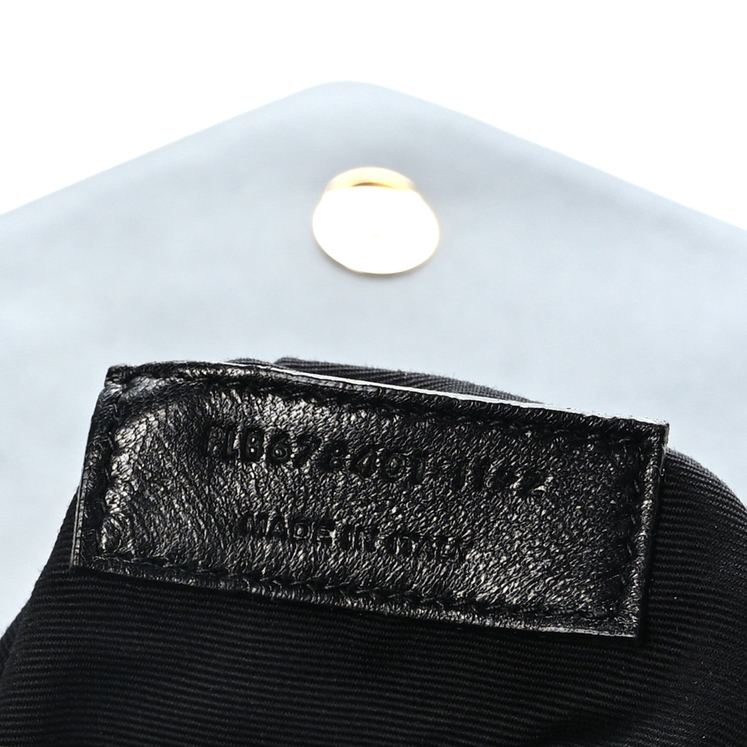 Saint Laurent Suede Toy Loulou Shoulder Bag Storm 7 of 9