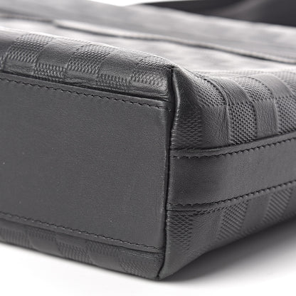 Louis Vuitton Damier Infini Calypso MM Black 9 of 10