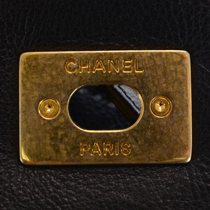 Chanel Calfskin Quilted Retro Chain Flap Black 6 of 11