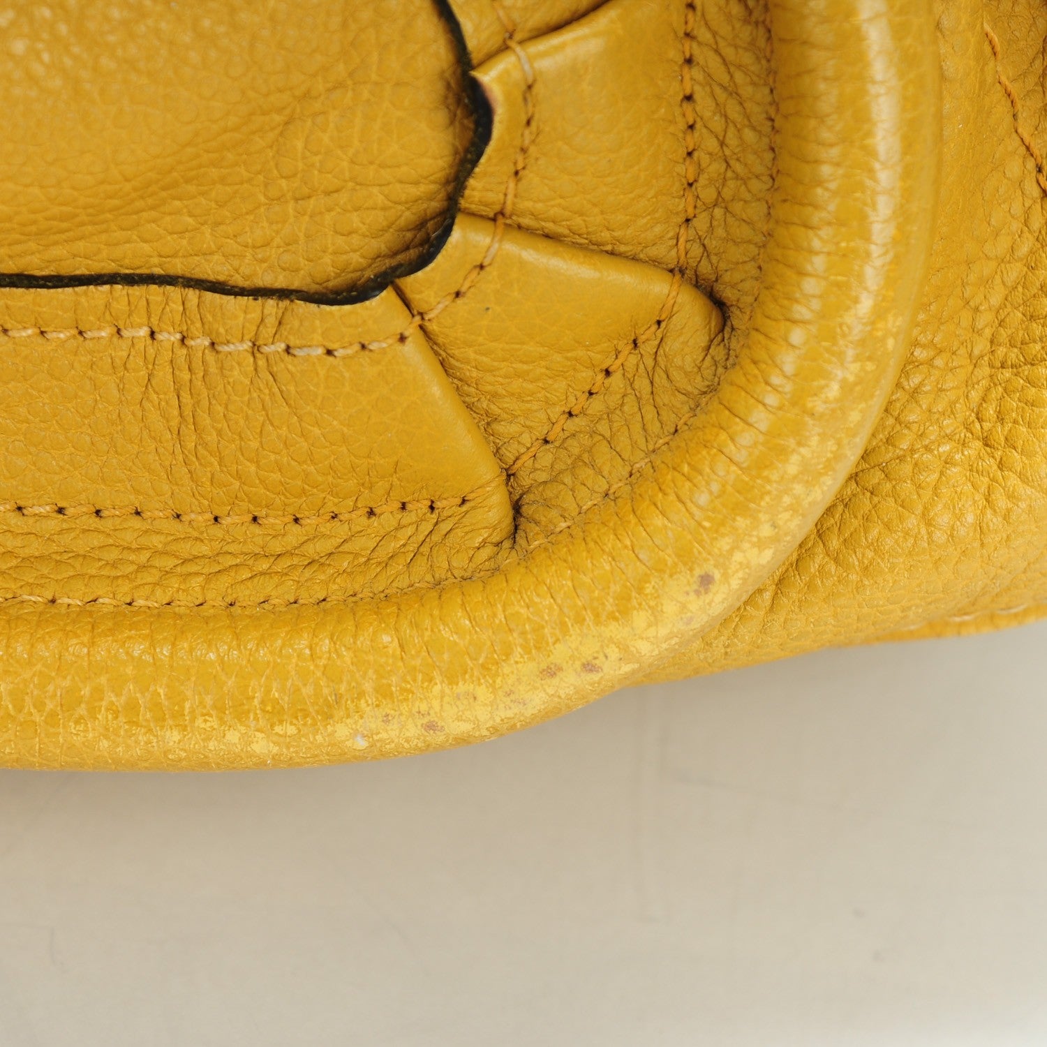 Chloe Calfskin Medium Paraty Mustard 10 of 12