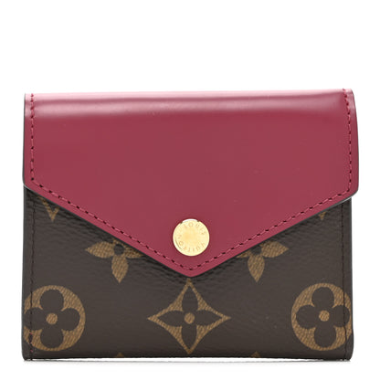 Louis Vuitton Monogram Zoe Wallet Fuchsia 1 of 11