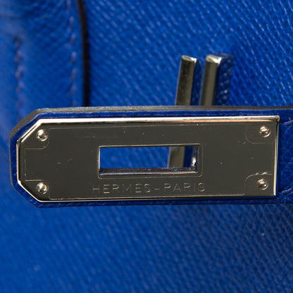 Hermes Epsom Birkin 35 Bleu Electrique 14 of 24