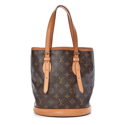 Louis Vuitton Monogram Petit Bucket 23 1 of 15