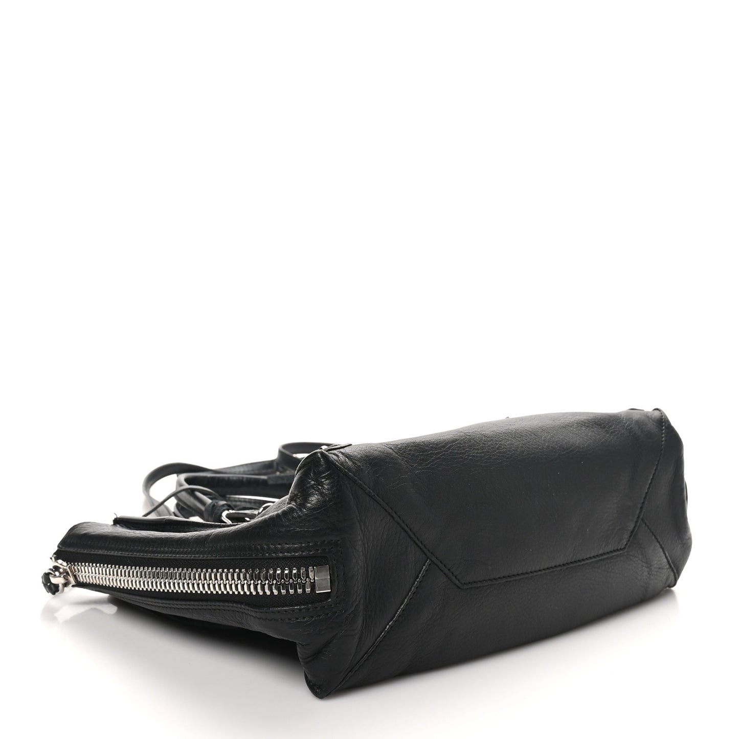 Veau Papier A6 Zip Around Tote Black
