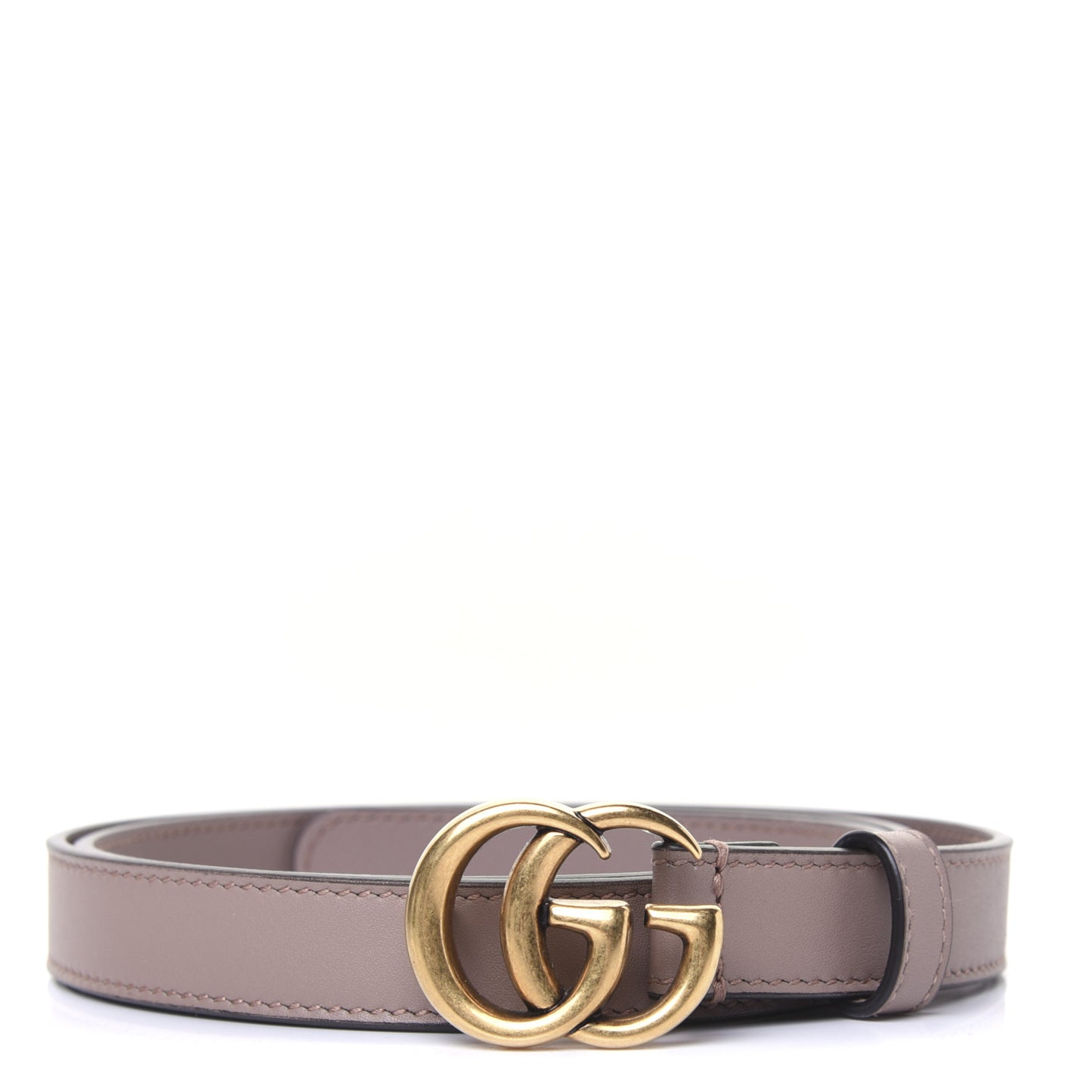 Calfskin Double G 20mm Belt 90 36 Porcelain Rose