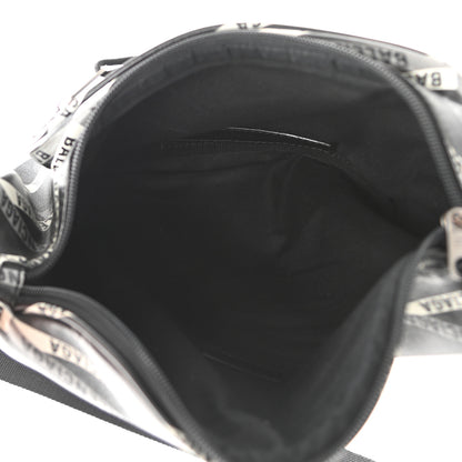 Balenciaga Smooth Calfskin Losange Monogram Explorer Belt Bag Black Grey 5 of 10