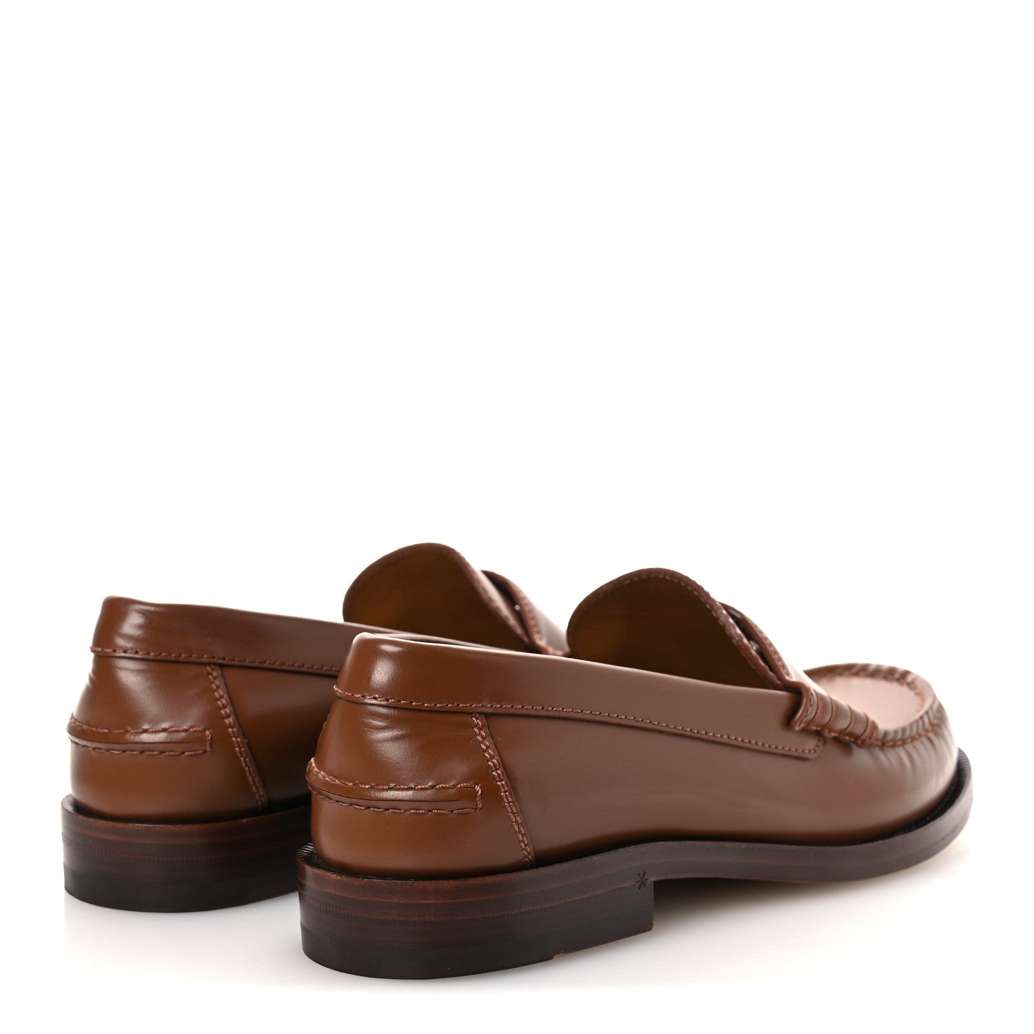 Gucci Millennial Ribot Cut Out Interlocking G Loafers 37.5 Cuir 5 of 11