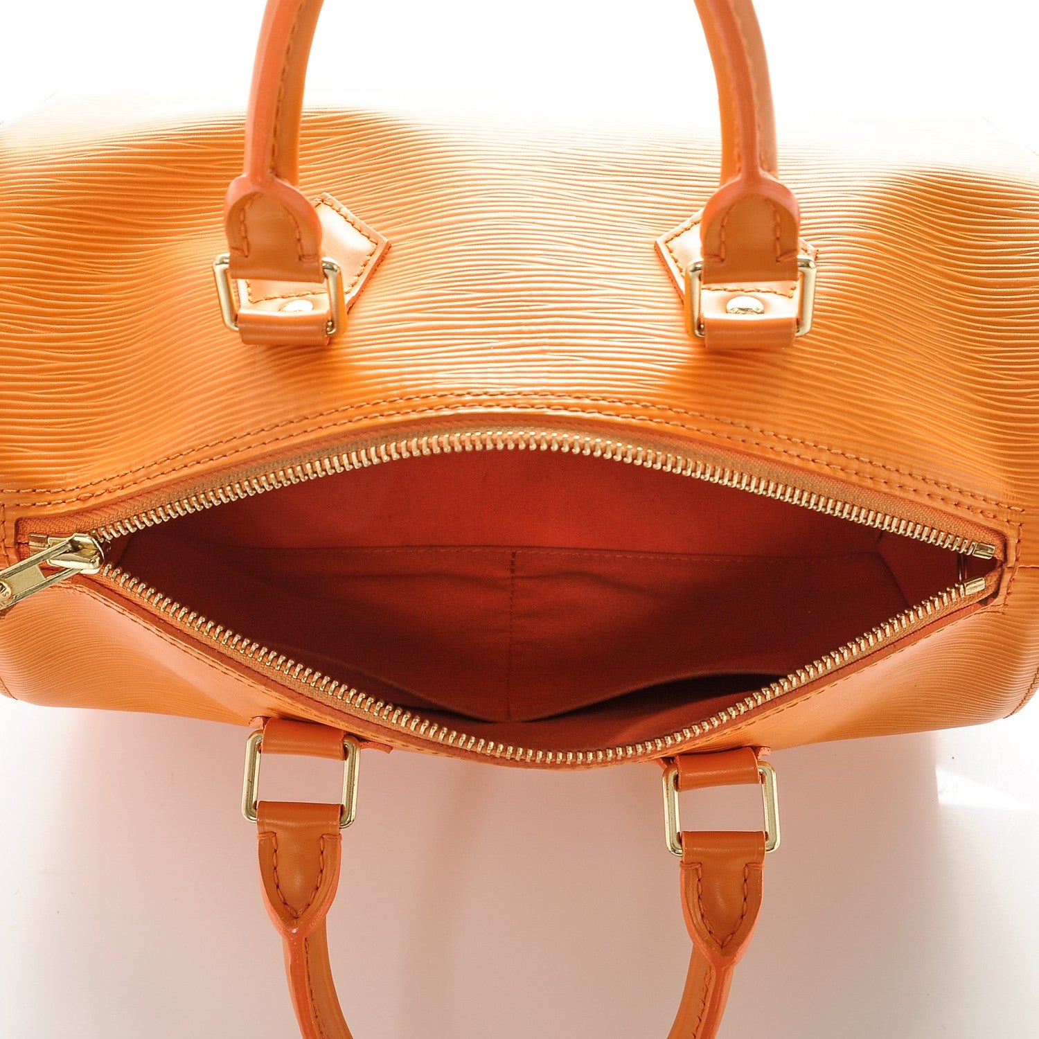 Louis Vuitton Epi Speedy 25 Mandarin 5 of 6