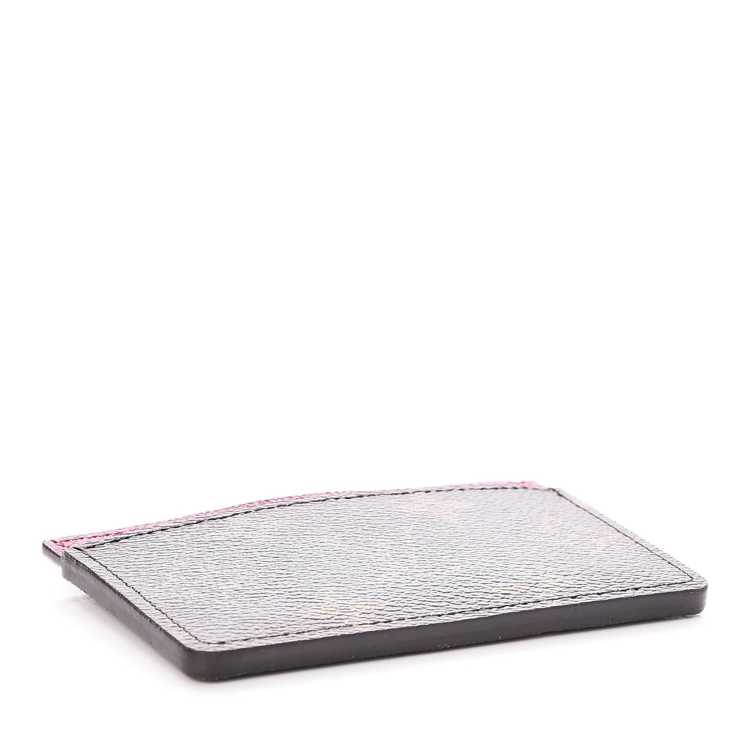 Monogram Card Holder Fuchsia
