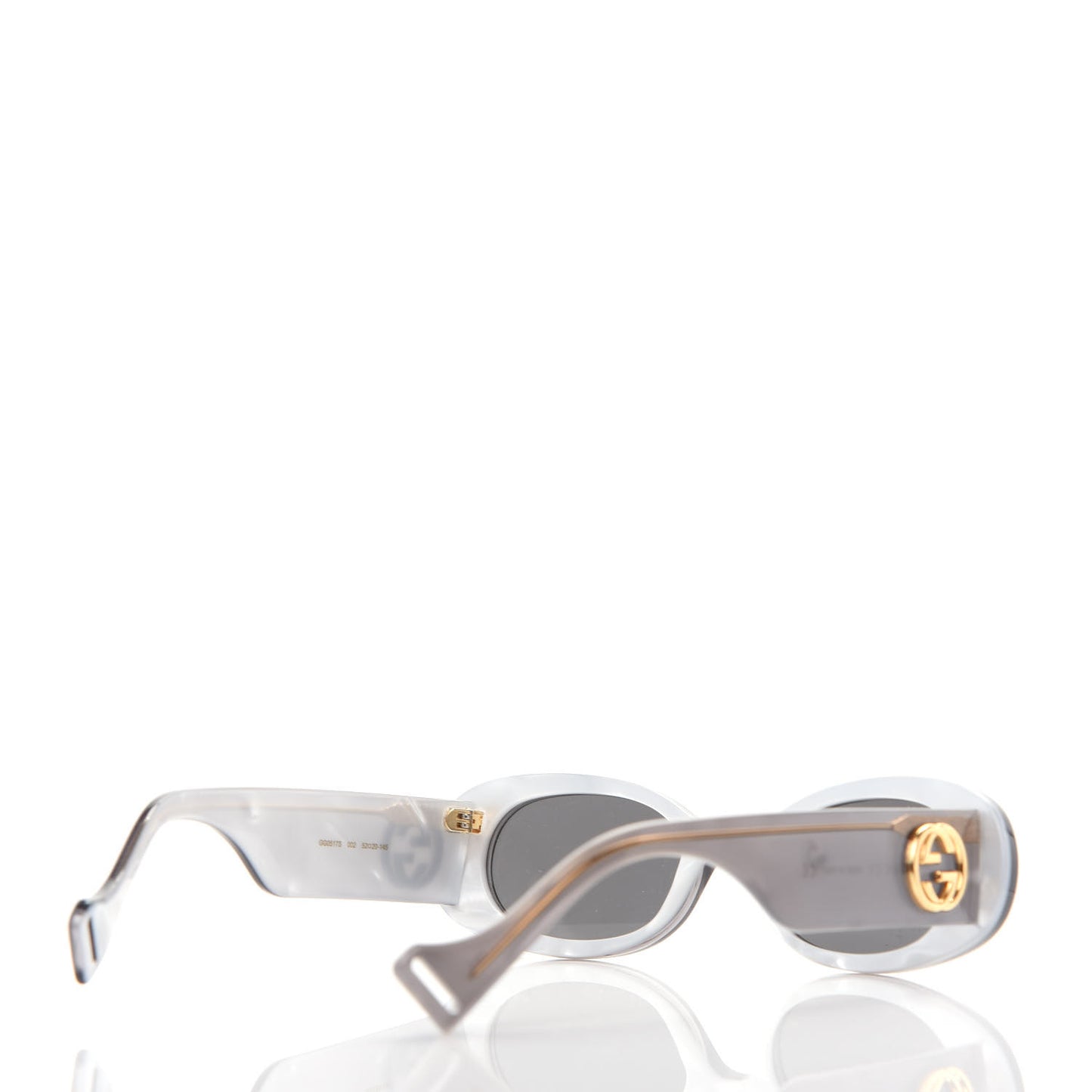 Acetate Oval Sunglasses GG0517S Grey