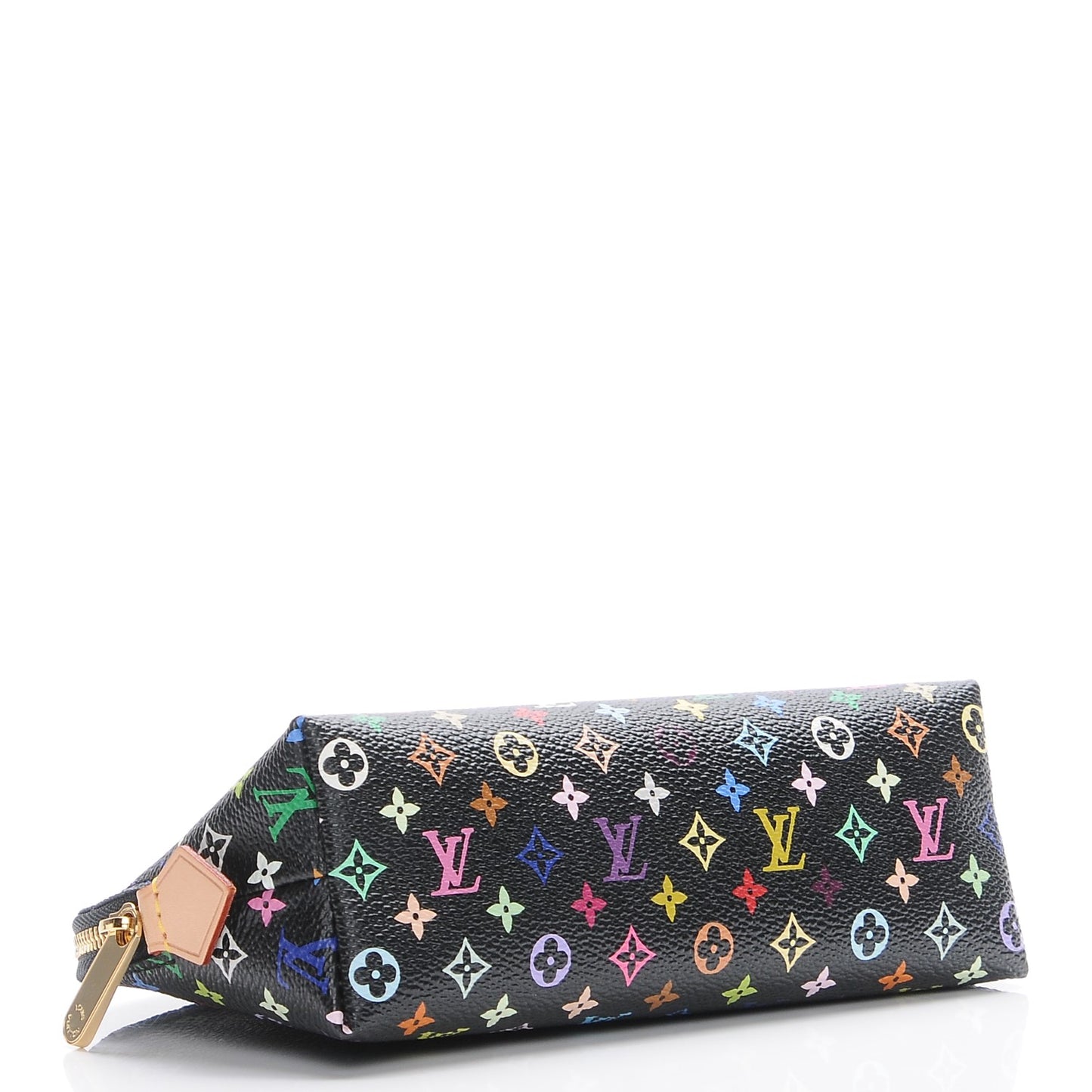 Monogram Multicolor Cosmetic Pouch Black Grenade