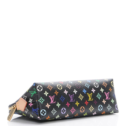 Louis Vuitton Monogram Multicolor Cosmetic Pouch Black Grenade 4 of 7