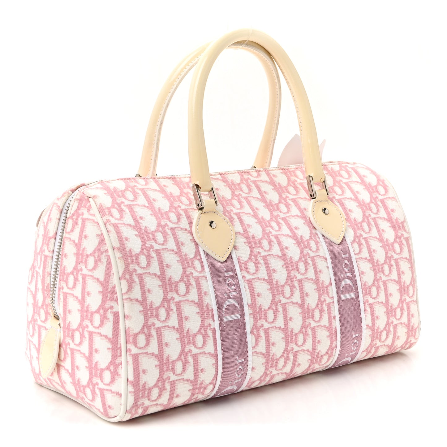 Monogram Girly Boston Pink