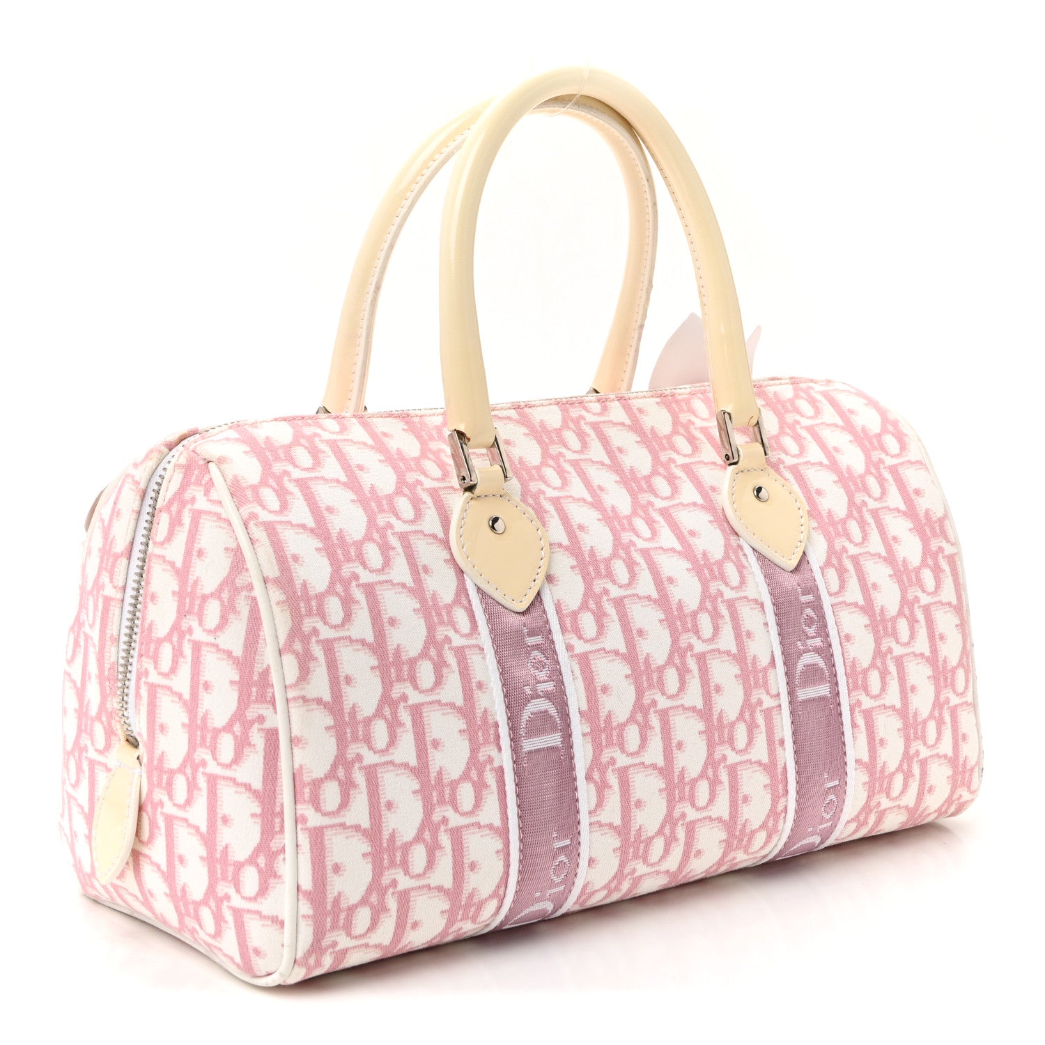Christian Dior Monogram Girly Boston Pink 3 of 10